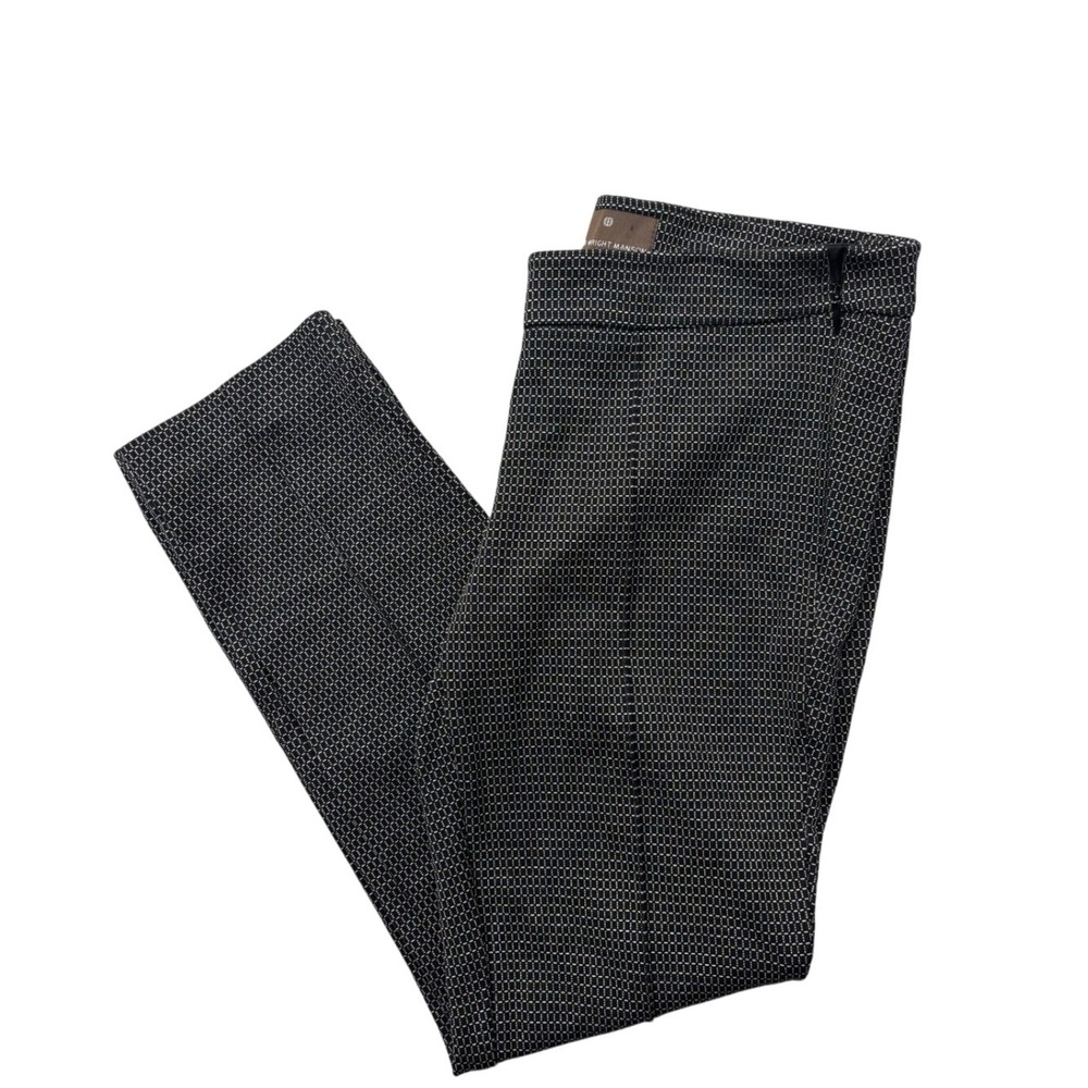 Fenn Wright Manson Women's 6 Cropped Business Pants Geometric Print Career‎ Wear
